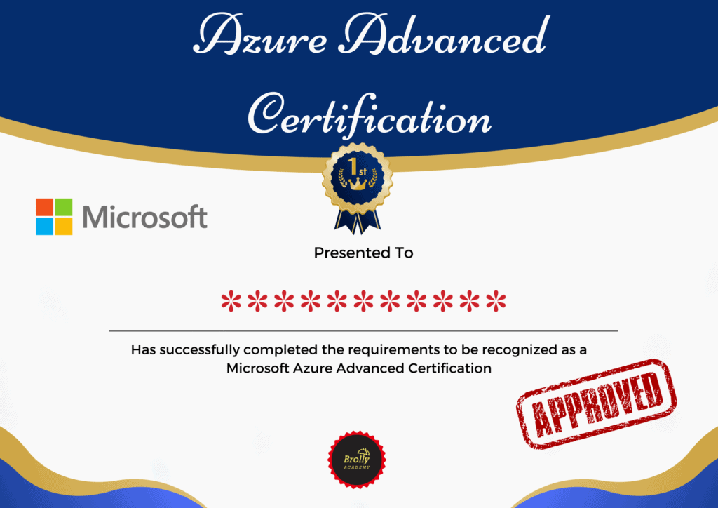 Azure Advanced Certification