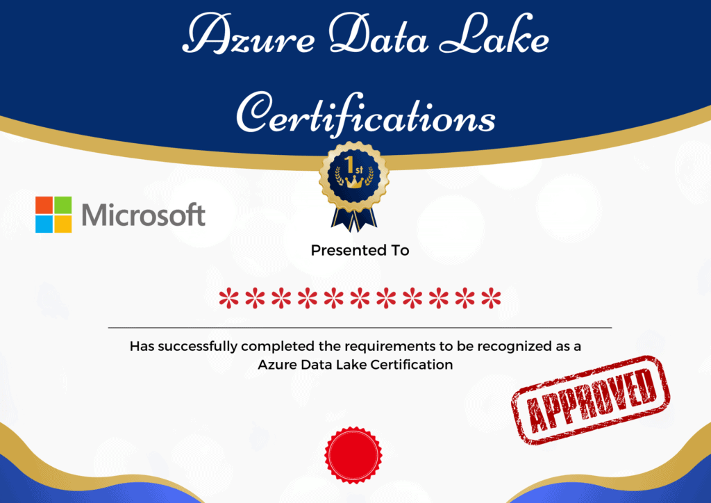 Azure Data Lake Certification​