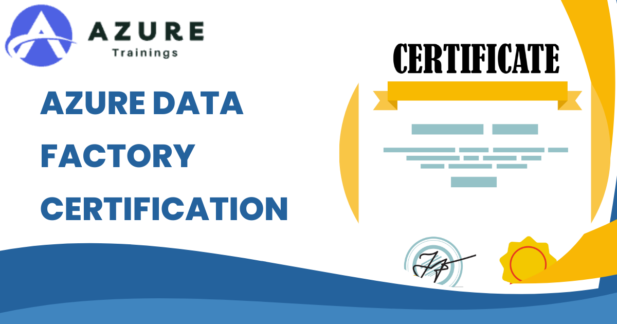 Azure Data Factory Certification