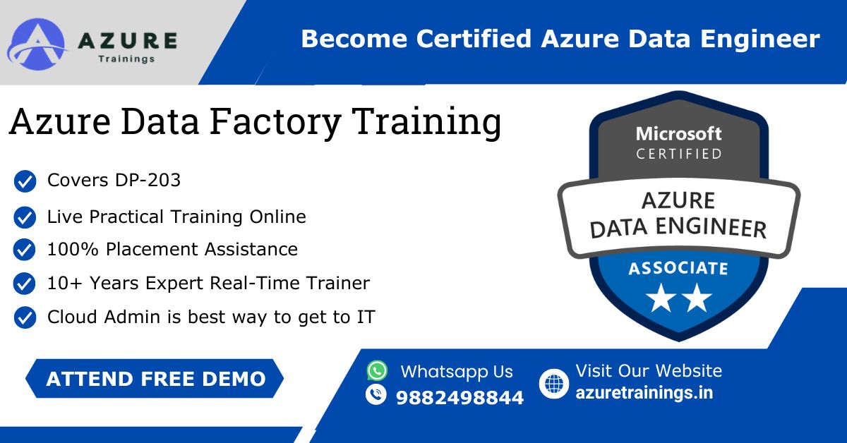 Azure Data Factory Training In Hyderabad, #1 Best Online Course