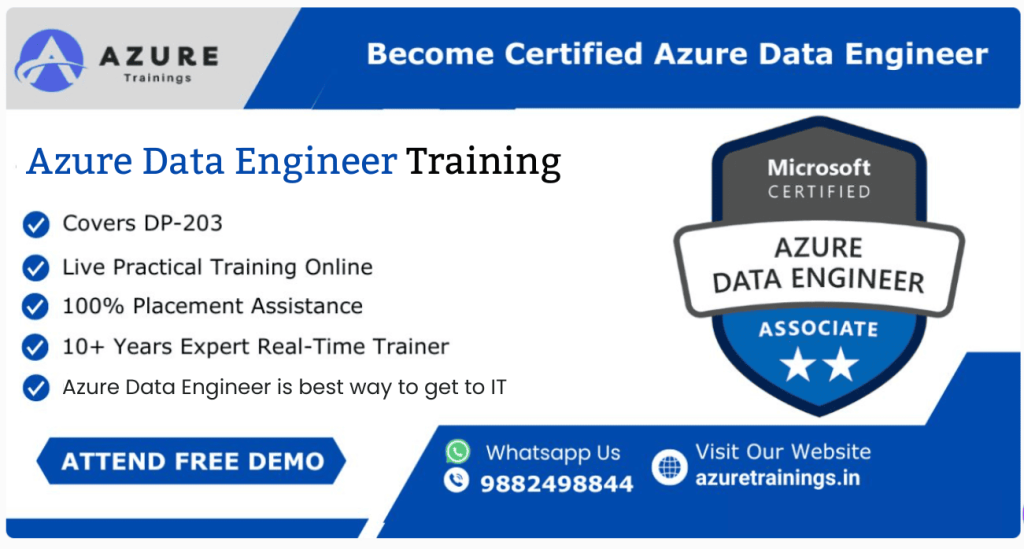 Azure Data Engineer Training in Hyderabad