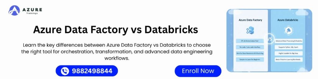 Azure Data Factory vs Databricks