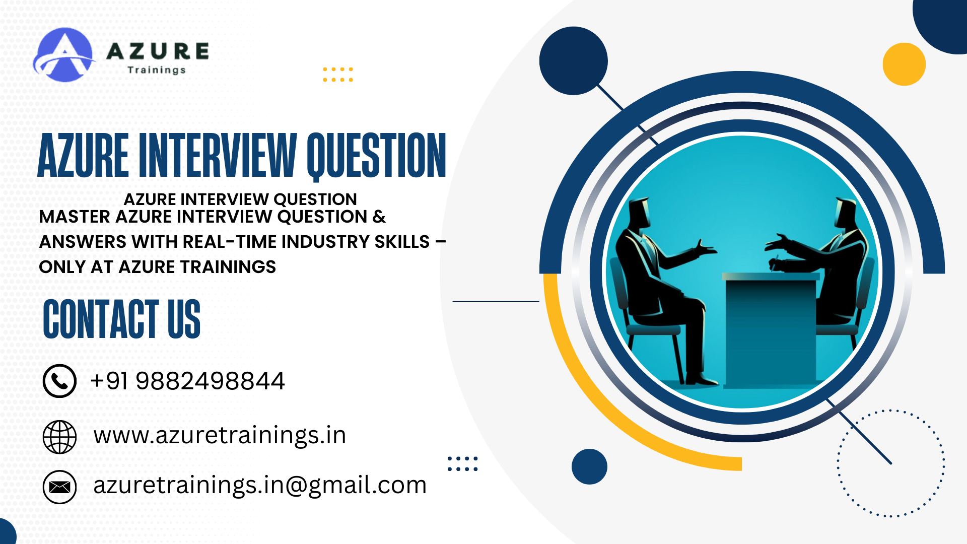 Master Azure Interview Question & Answers with Real-Time Industry Skills – Only at Azure Trainings