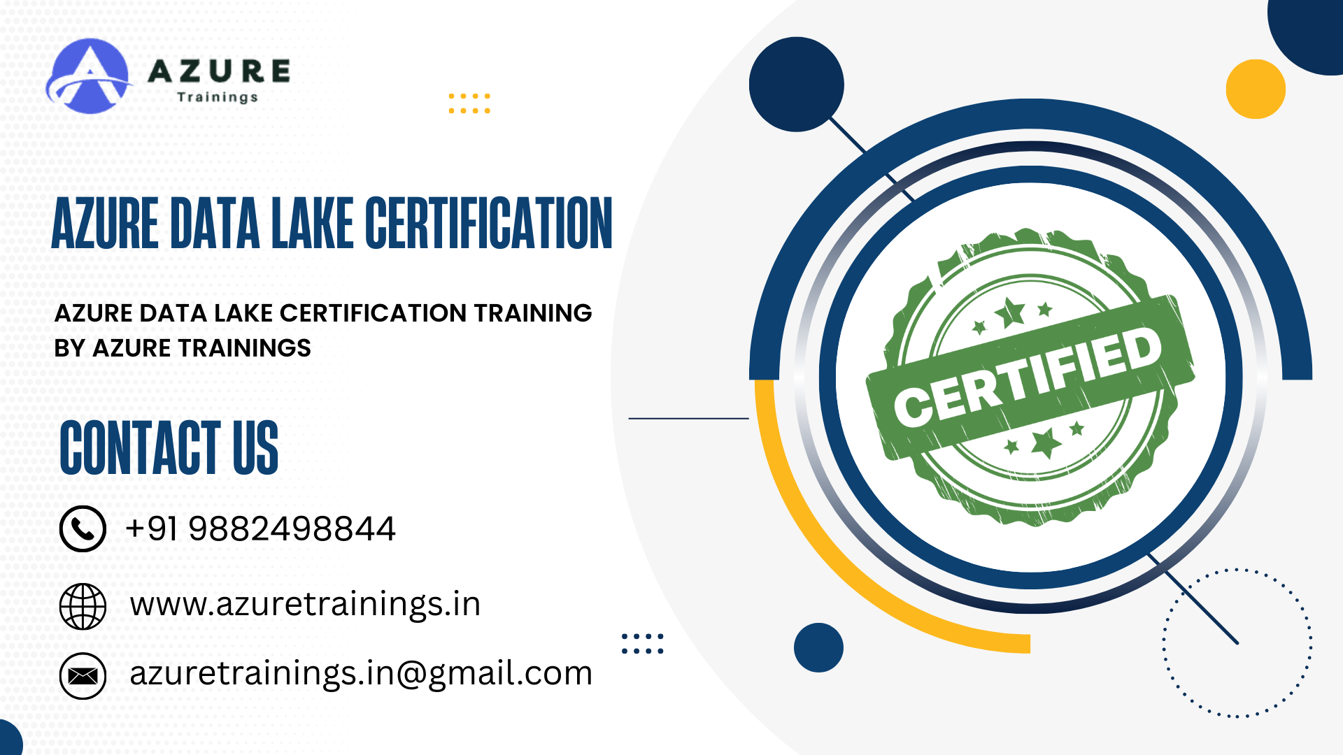 Azure Data Lake Certification Training by Azure Trainings