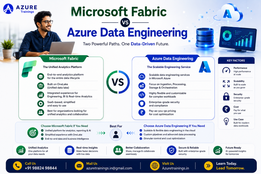 Microsoft Fabric vs Azure Data Engineering