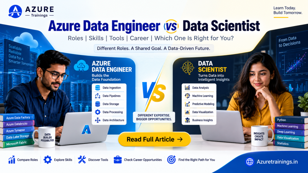 Azure Data Engineer vs Data Scientist